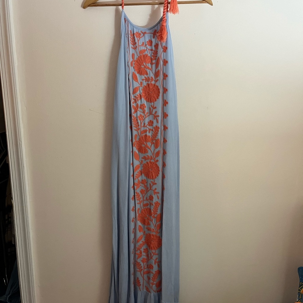 Boutique maxi dress with low back